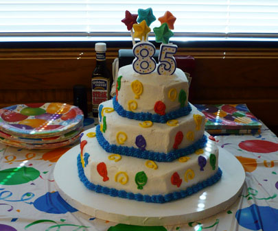 85th Birthday Cake